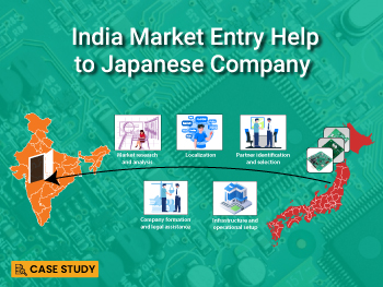 India Market Entry Help to Japanese Electronic Company