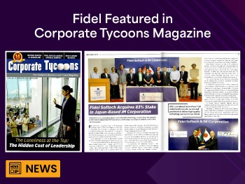Fidel Featured in Corporate Tycoons Magazine
