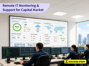 Remote Monitoring & IT Support for a Capital Markets Firm