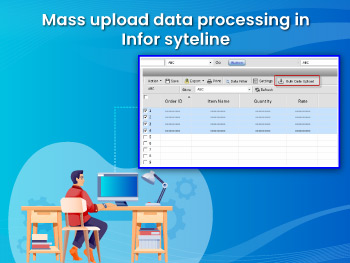 Mass upload data processing in Infor SyteLine – Case study
