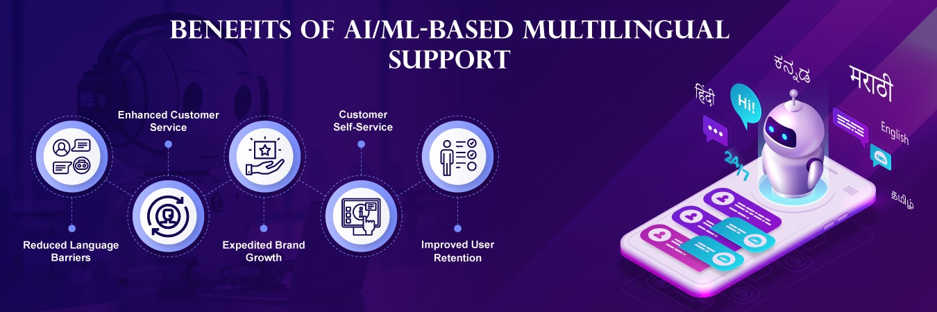 Benefits of AI/ML-Based Multilingual Support