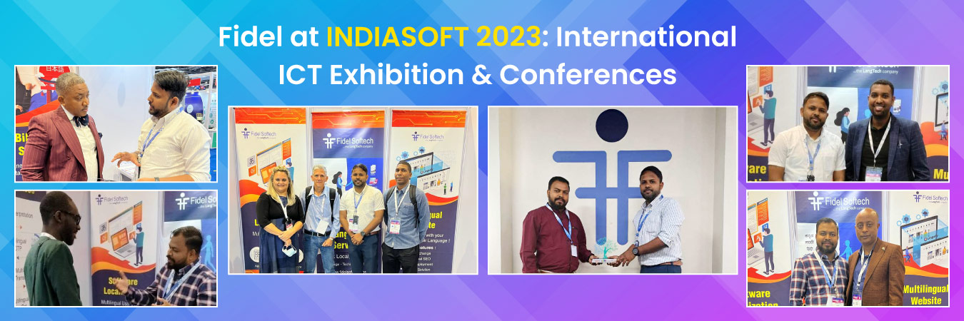 Fidel Softech at IndiaSoft 2023