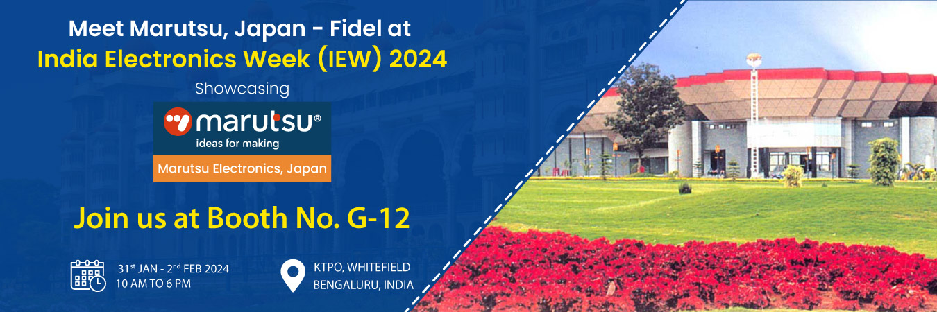 Visit Marutsu, Japan – Fidel Booth at IEW 2024, Bangalore