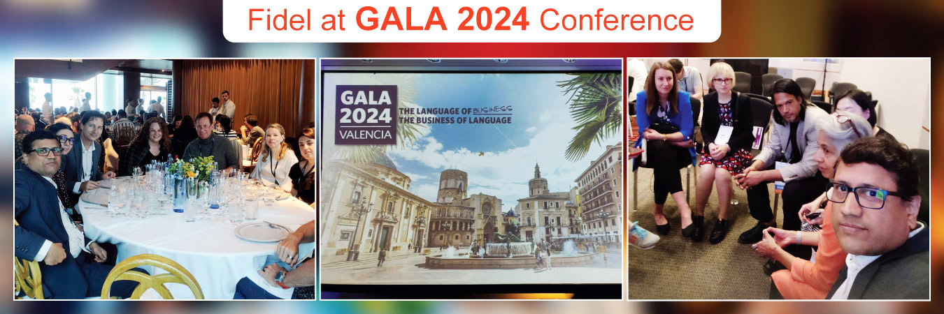 Fidel at GALA 2024 Conference