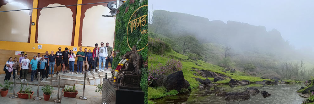 Raigad Fort Trek by Fidel