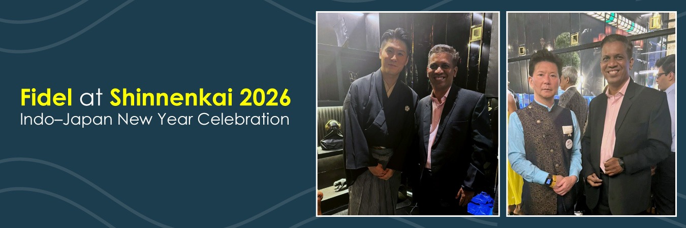 Fidel Participates in Shinnenkai 2026 Indo–Japan New Year Celebration in Mumbai