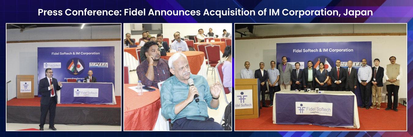 Press Conference – Fidel Softech Limited Completes Strategic Acquisition of IM Corporation, Japan – 23 February 2026
