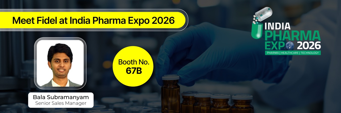 Meet Fidel at India Pharma Expo 2026