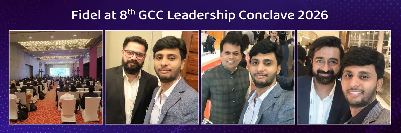 Fidel at the 8th GCC Leadership Conclave 2026, Hyderabad