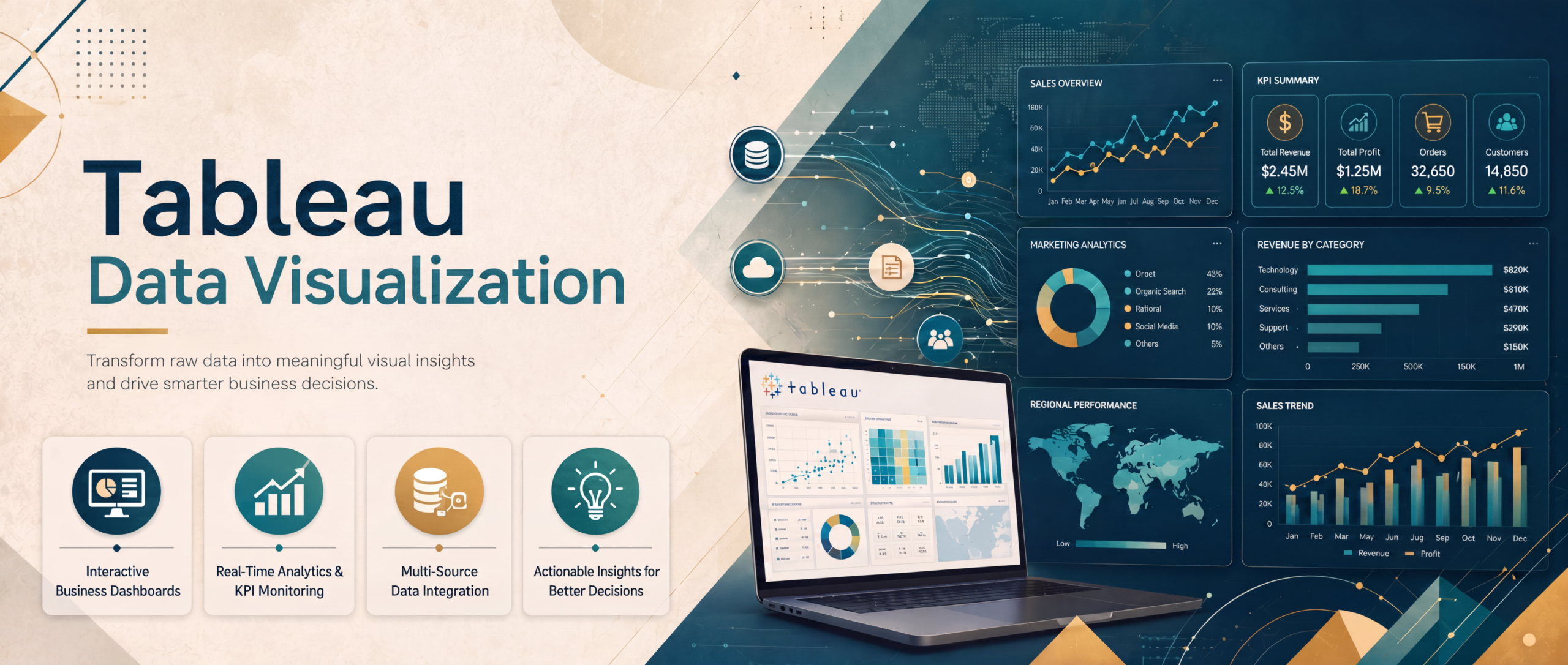 Tableau Data Visualization: From Data to Decisions