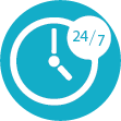 Prompt and Round the Clock Technical Support