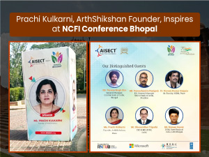Prachi Kulkarni, ArthShikshan Founder, Inspires at NCFI Conference Bhopal 
